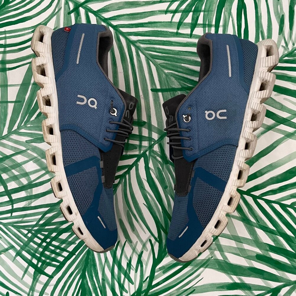 On Cloud 5 Running Sneakers in Stellar/Eclipse Men's Size 12.5